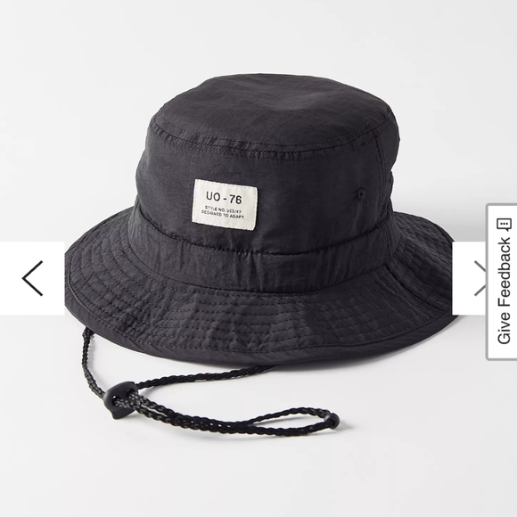 UO Safari Drawstring Bucket Hat - Picture 1 of 10